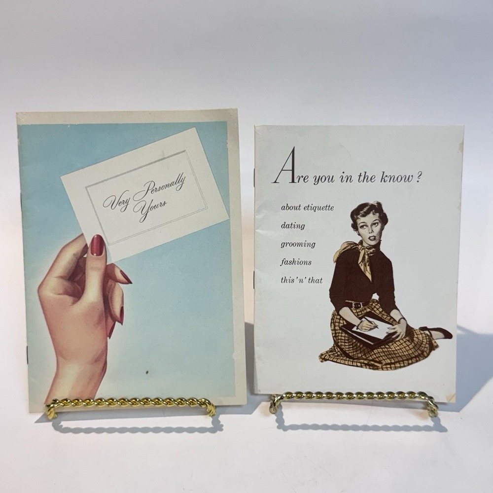 Kimberly Clark Corp 1946 1956 Vintage Paper‎ Ephemera Pamphlets for Young Women